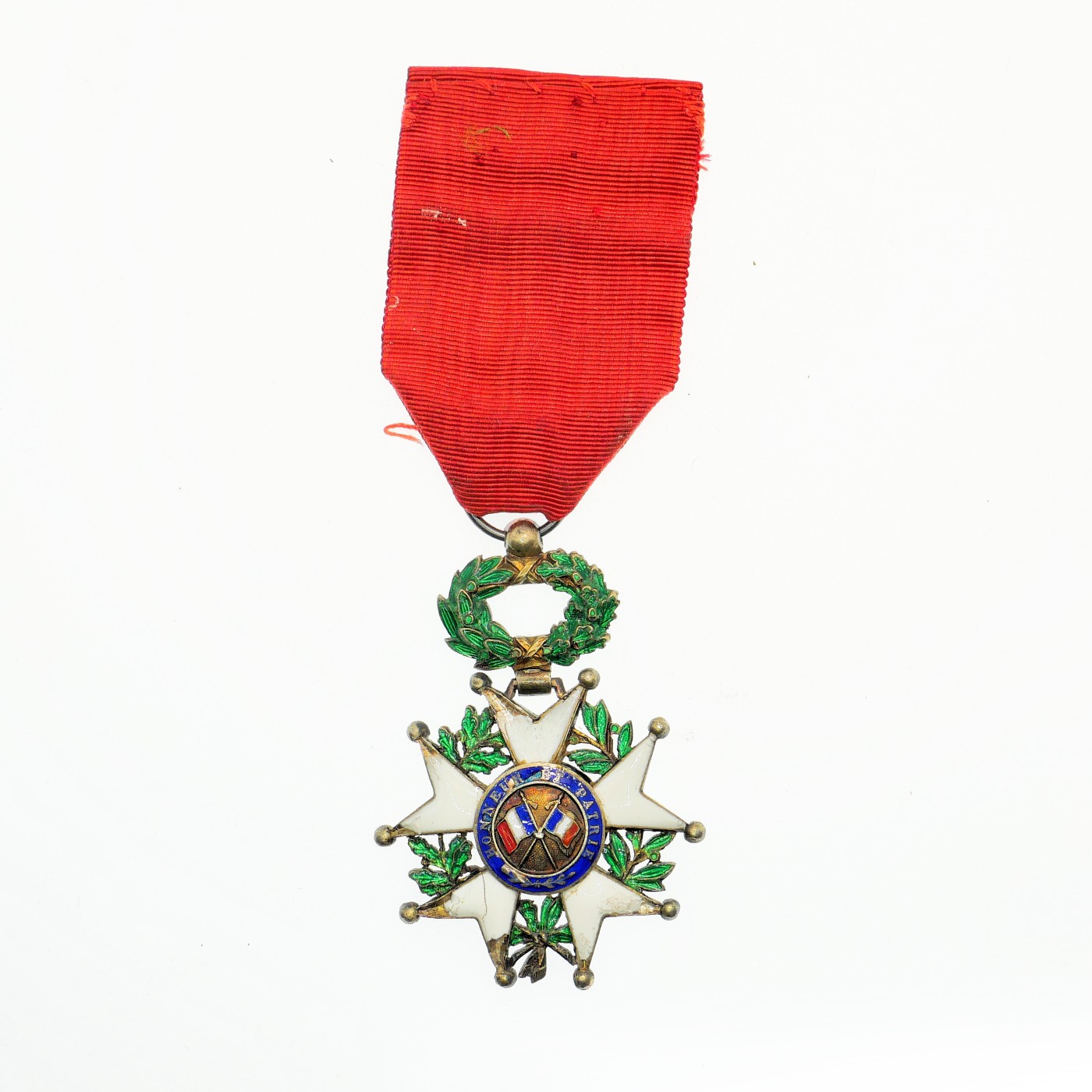 勋章奖章交易所4月20日拍卖 法国荣誉军团勋章，银质珐琅