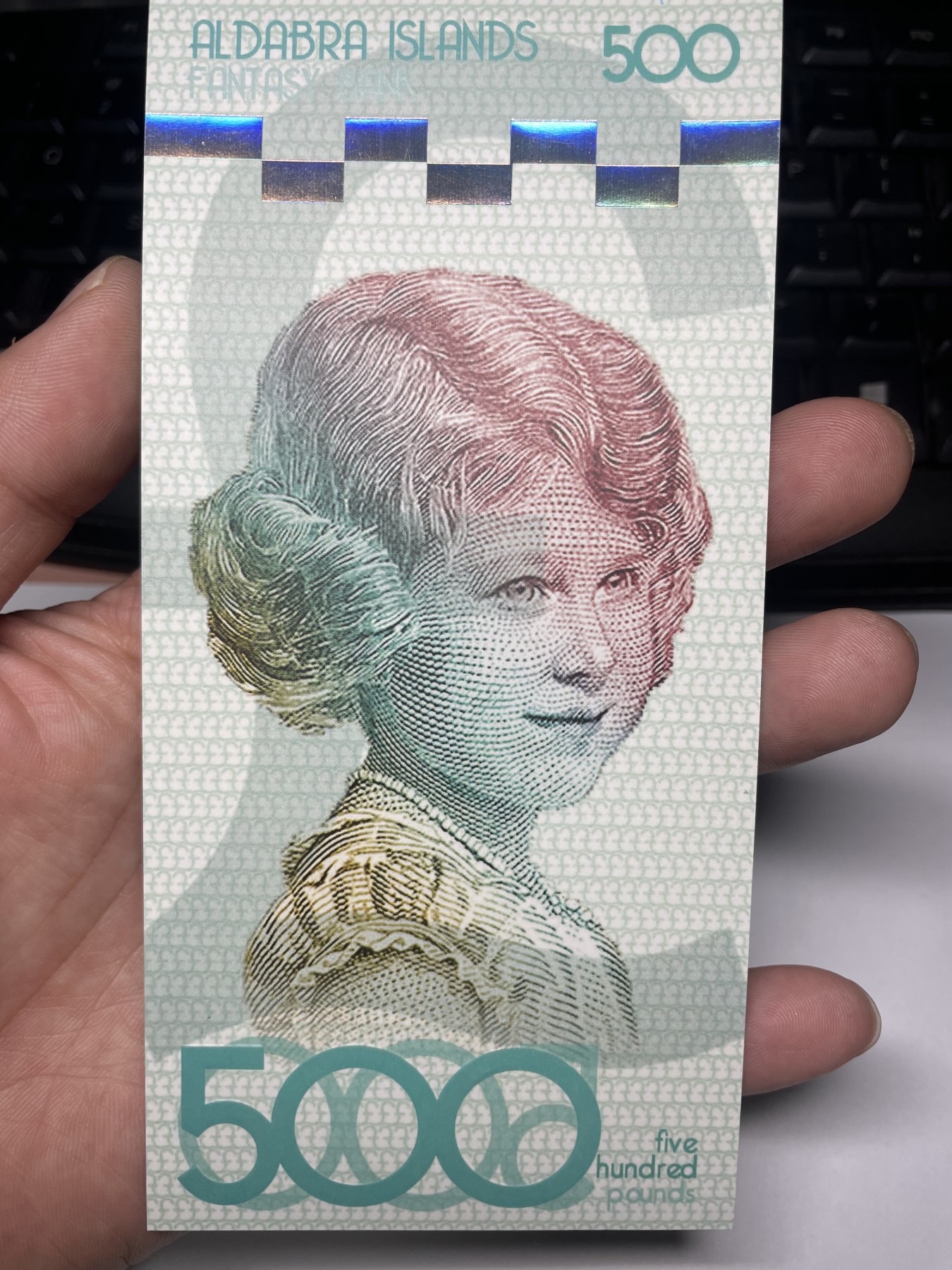 2024年集古藏今外币拍卖第四期-第8场—（总第38拍） 全新阿尔达布拉群岛500元