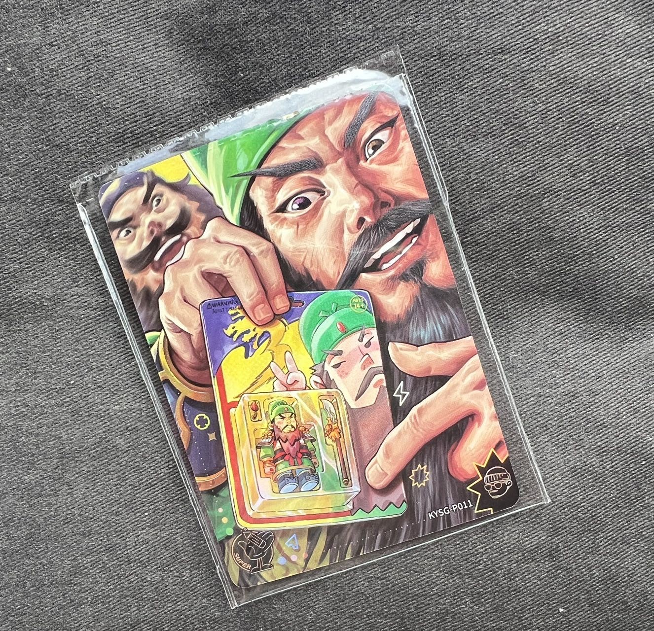 【随心卡拍】收藏卡拍卖【第16期】 卡游 三国 乐高关羽 原封