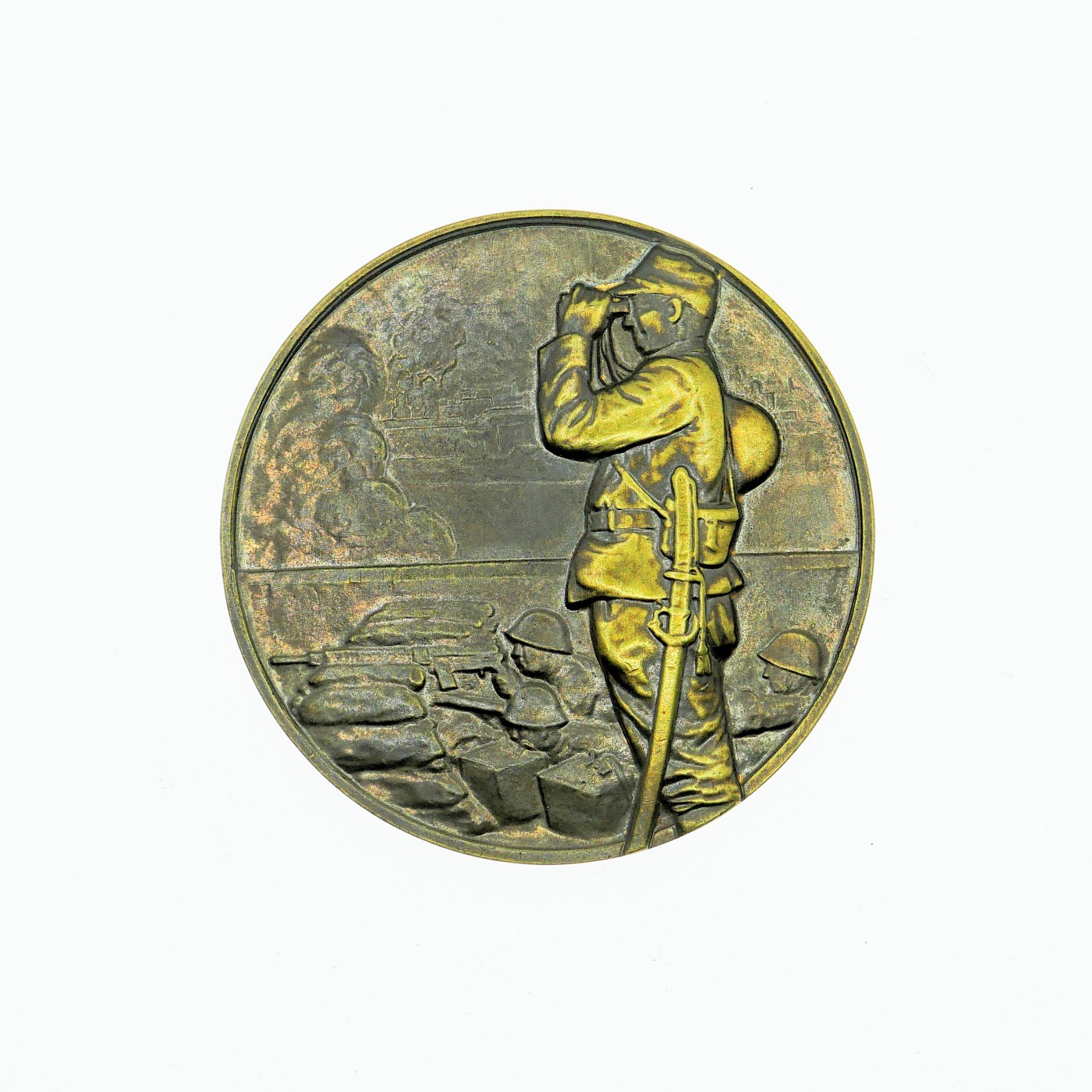 勋章奖章交易所4月20日拍卖 日本罪证铜章海军版。自鉴