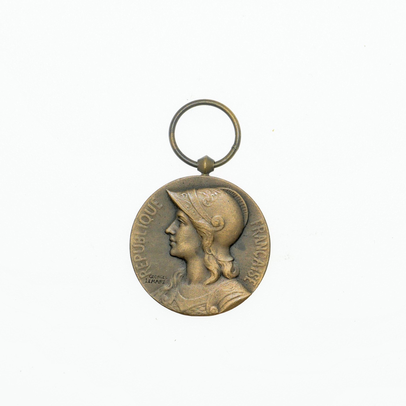 勋章奖章交易所4月20日拍卖 法国普法战争奖章章头，可用于钥匙扣