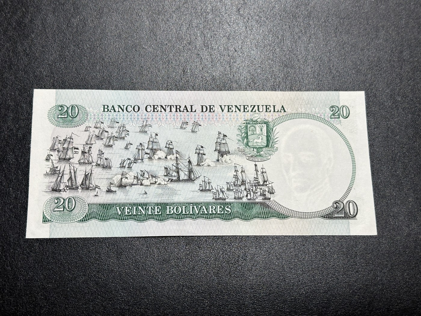外钞收藏家》第三百七十二期 委内瑞拉20波立维纳尔 纪念钞 全新UNC A冠