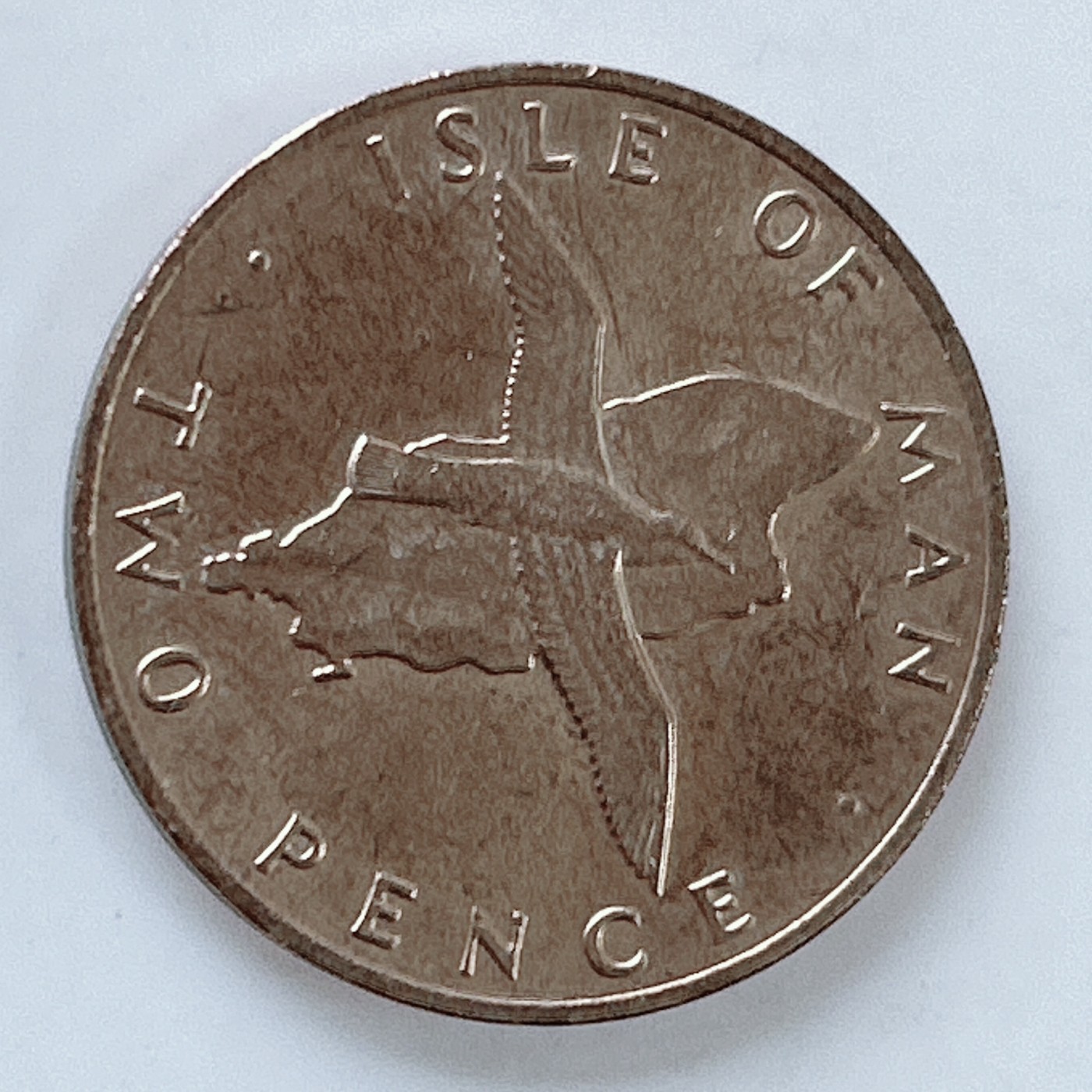 海外回流1元起拍小铺 各国钱币散币场 第10期 英属马恩岛1976年2便士