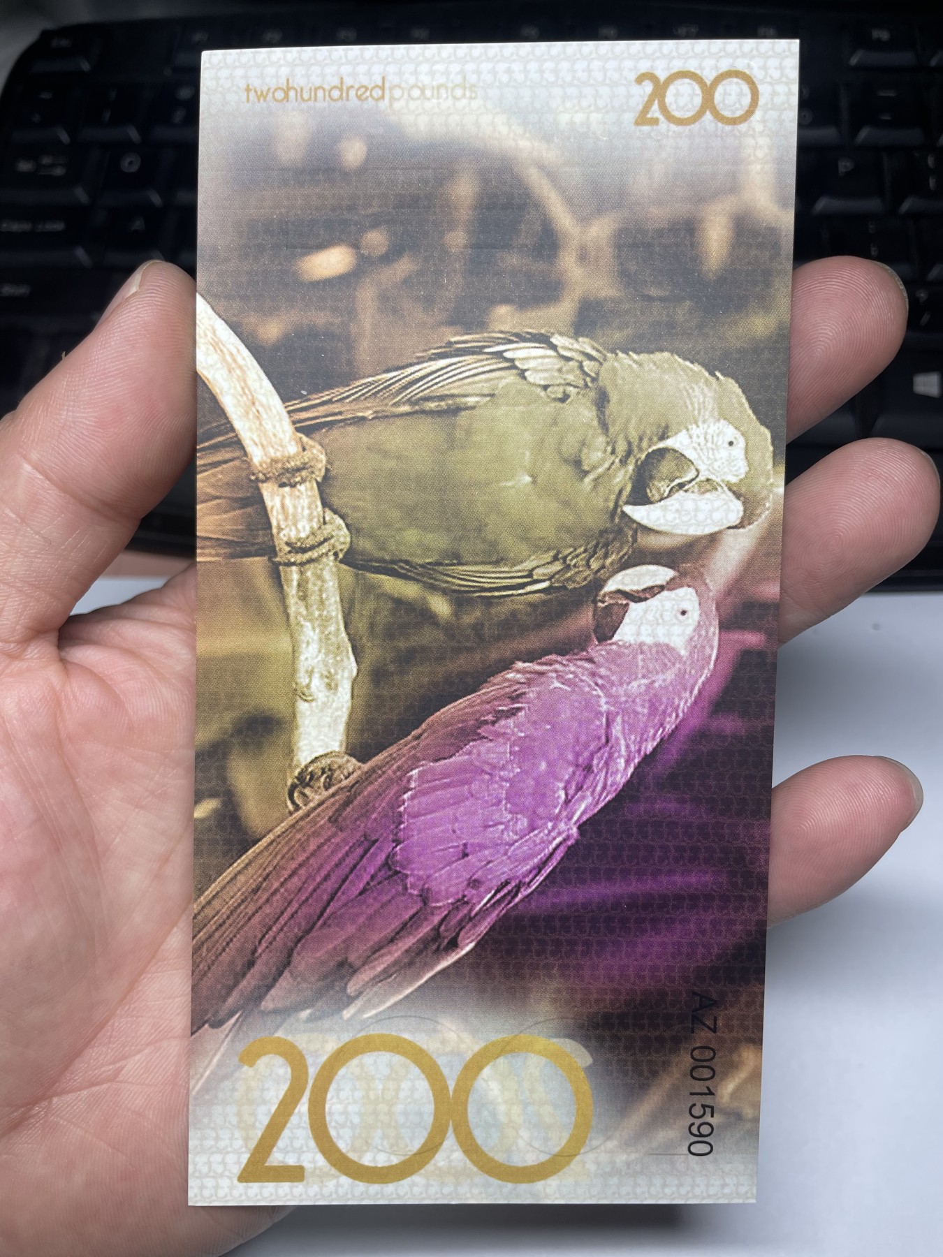 2024年集古藏今外币拍卖第四期-第8场—（总第38拍） 全新阿尔达布拉群岛200元