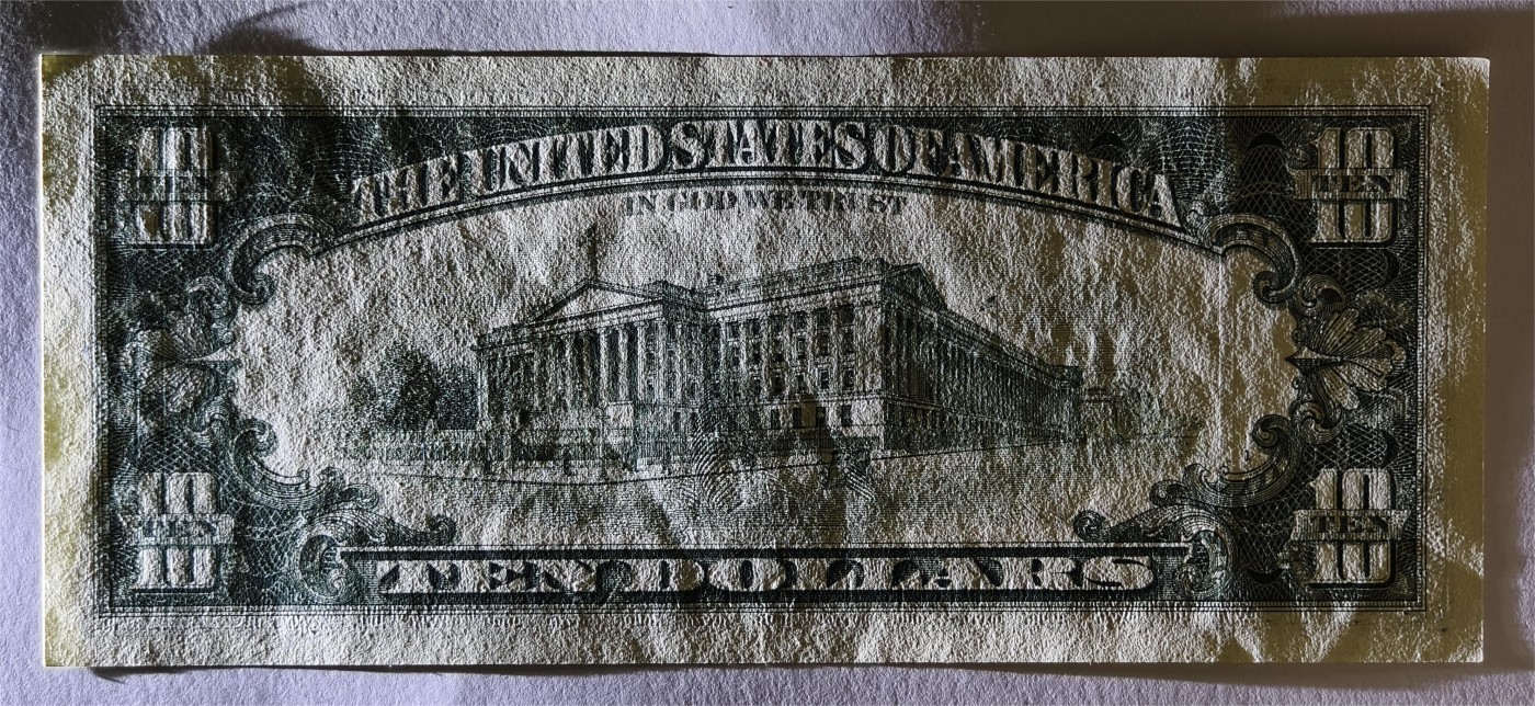 紫瑗钱币——第339期拍卖——纸币场 美国 1995年 L版 无序列 亚历山大·汉密尔顿 10美元 小头版 UNC