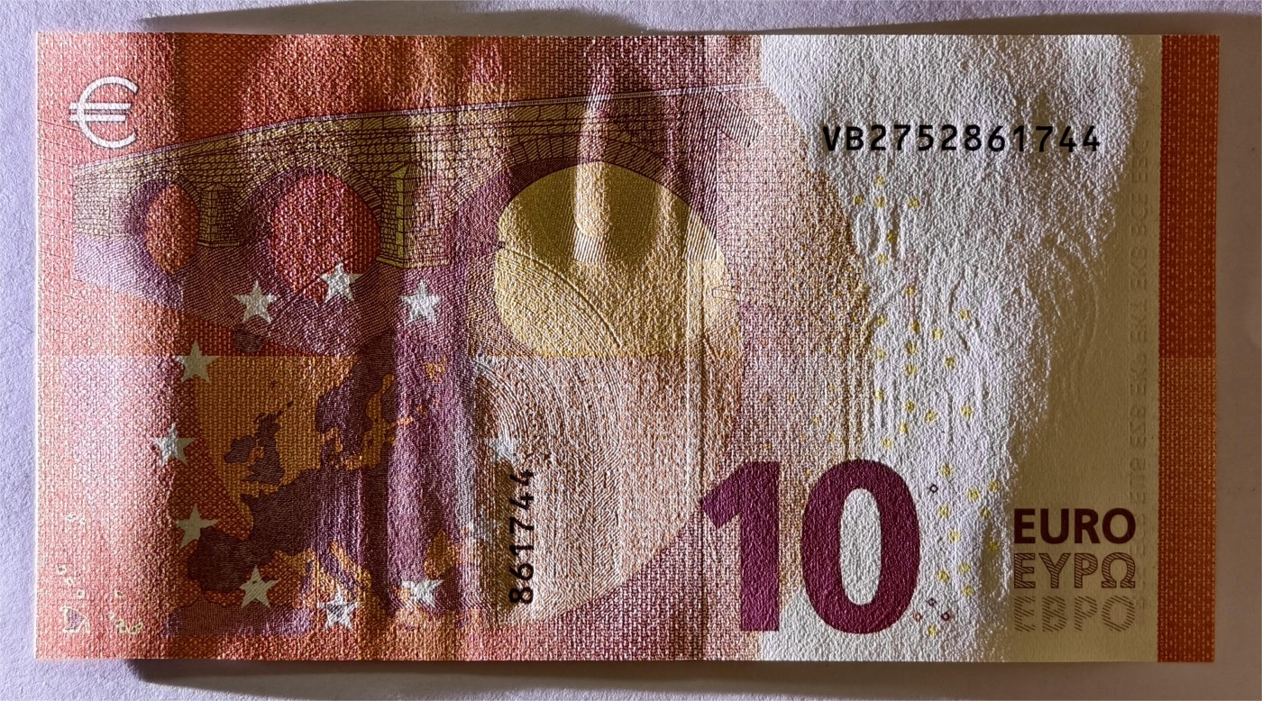 紫瑗钱币——第339期拍卖——纸币场 欧元 西班牙 2014年 圣天使桥 10欧元 UNC