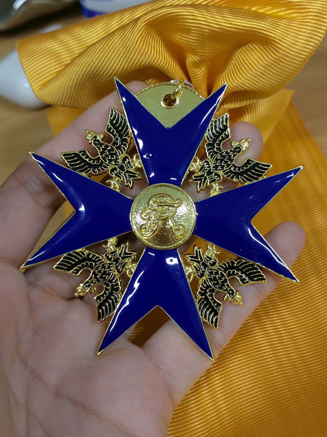 卡尔第四期小拍 德国黑鹰大绶复刻