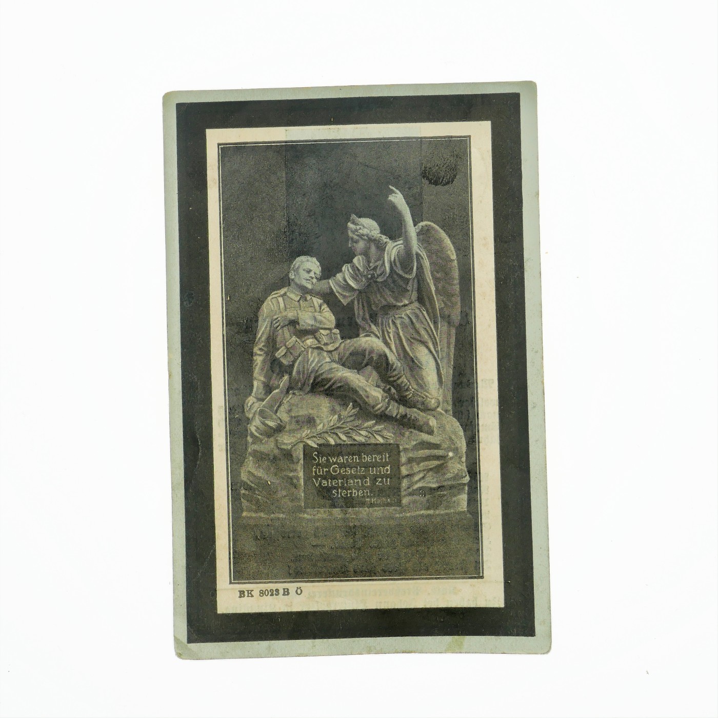 勋章奖章交易所4月20日拍卖 奥匈帝国一战阵亡卡，原主1915年死于布尔诺医院