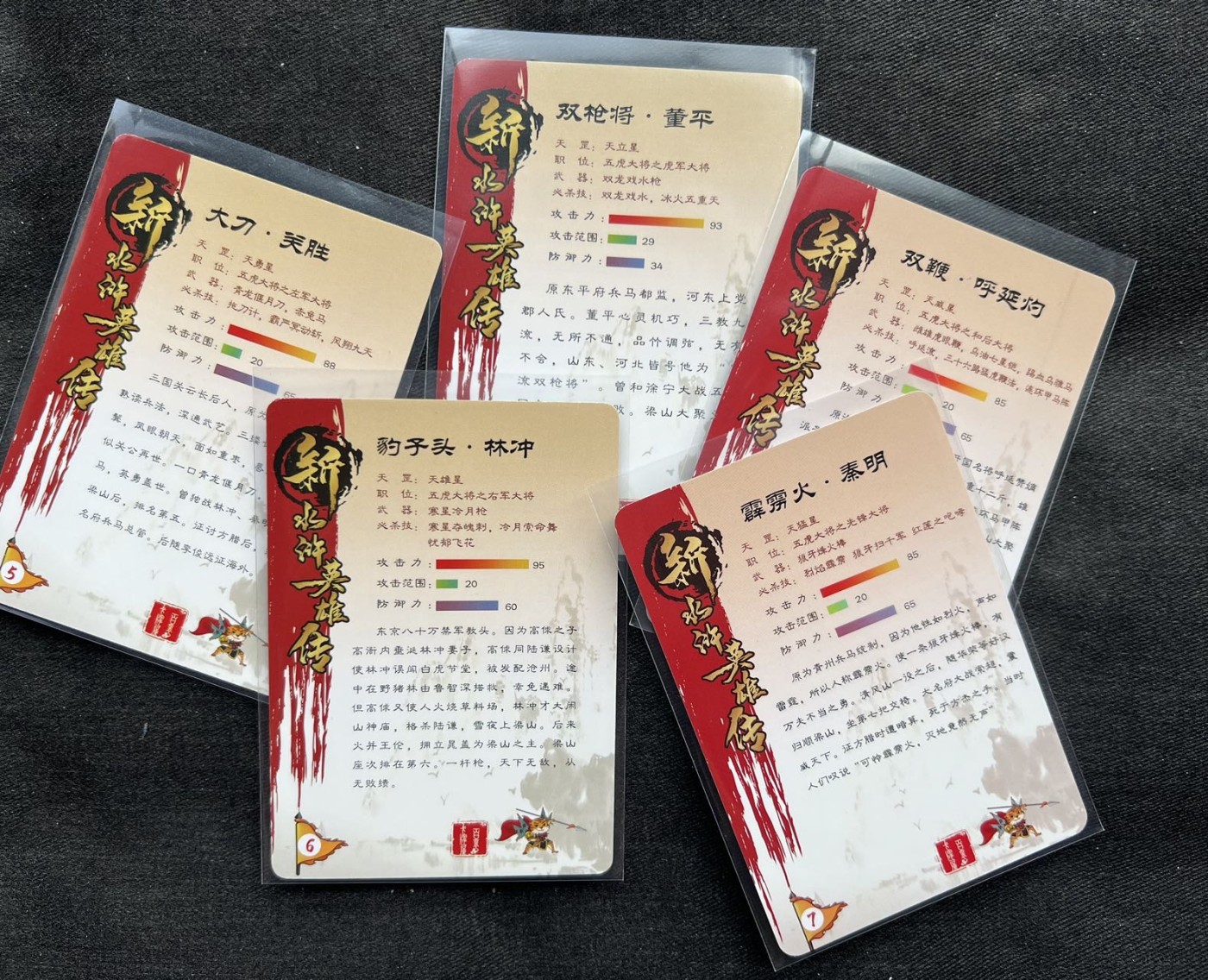 【随心卡拍】收藏卡拍卖【第16期】 百里 水浒 五虎将 普卡