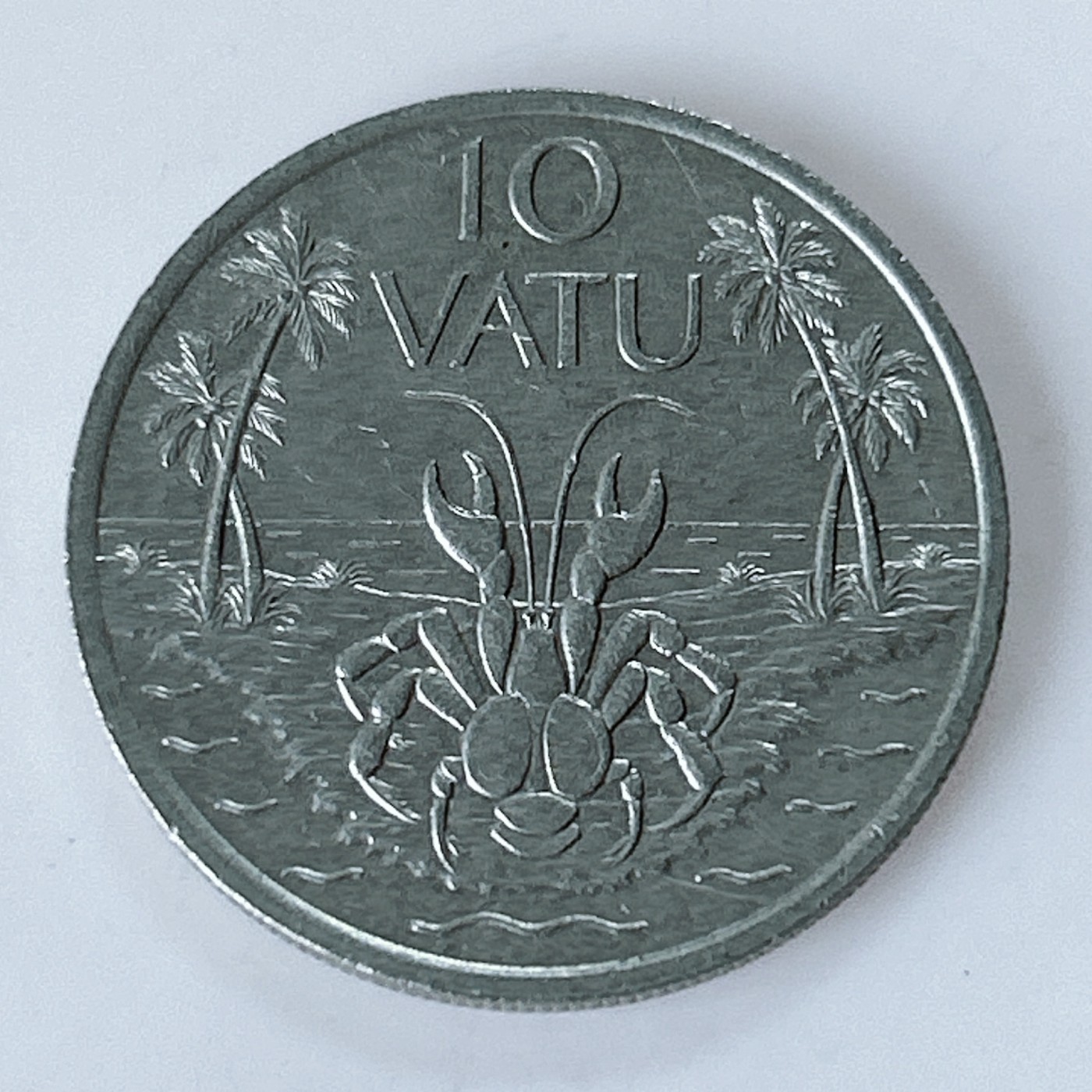 海外回流1元起拍小铺 各国钱币散币场 第10期 1983年瓦努阿图10瓦图