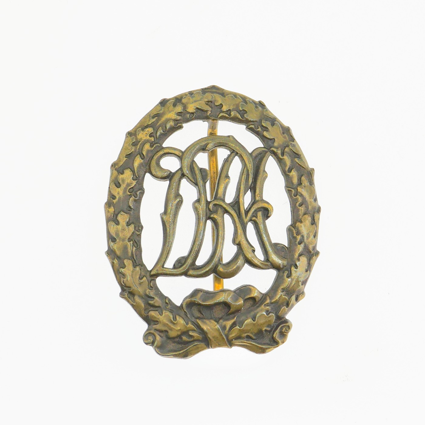 勋章奖章交易所4月20日拍卖 魏玛德国铜级体能奖章，MSCH/NO33918