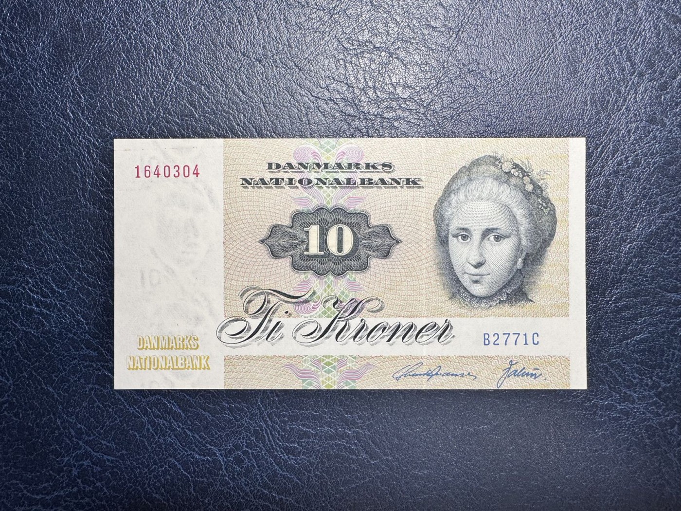 收藏联盟Quantum Auction 第338期拍卖  丹麦1977年10克朗 品相全新UNC 