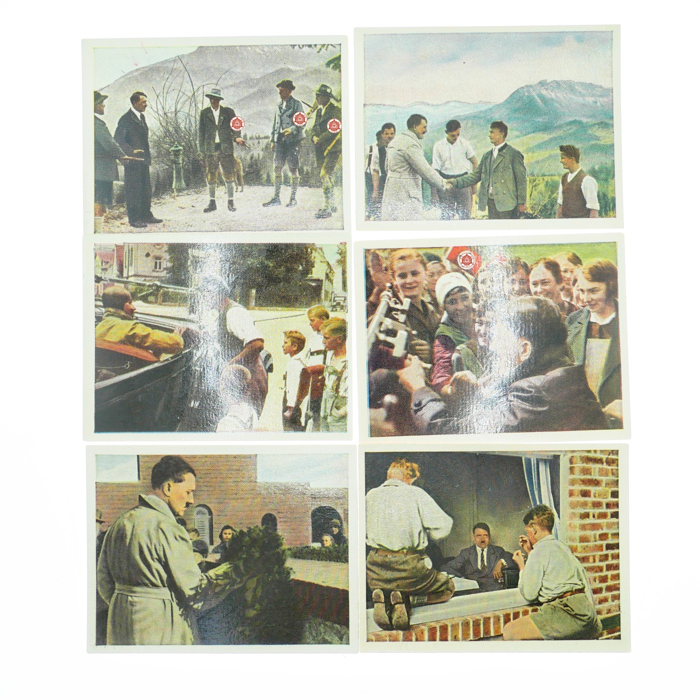 勋章奖章交易所4月20日拍卖 德三烟卡一组