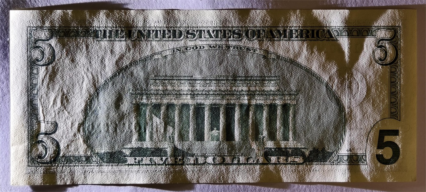 紫瑗钱币——第339期拍卖——纸币场 美国 2003年 B版 A序列 亚伯拉罕·林肯 5美元 大头版 UNC