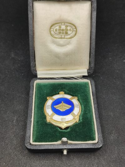 全场0元起拍 第148期 咸鱼国勋章拍卖专场 4月17日（周三）下午6：00开始 - 日本战时 水难救济会 名誉会员章