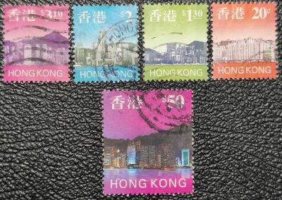 洪涛臻品批发群 精选邮票限时拍卖第六百零四期  - 香港风景到50元最高面值 回归前关门普票  