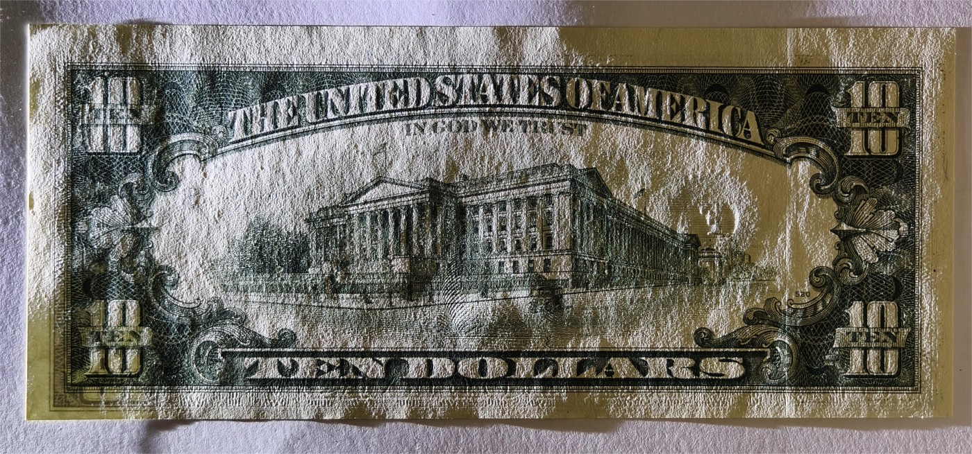 紫瑗钱币——第339期拍卖——纸币场 美国 1990年 F版 无序列 亚历山大·汉密尔顿 10美元 小头版 UNC