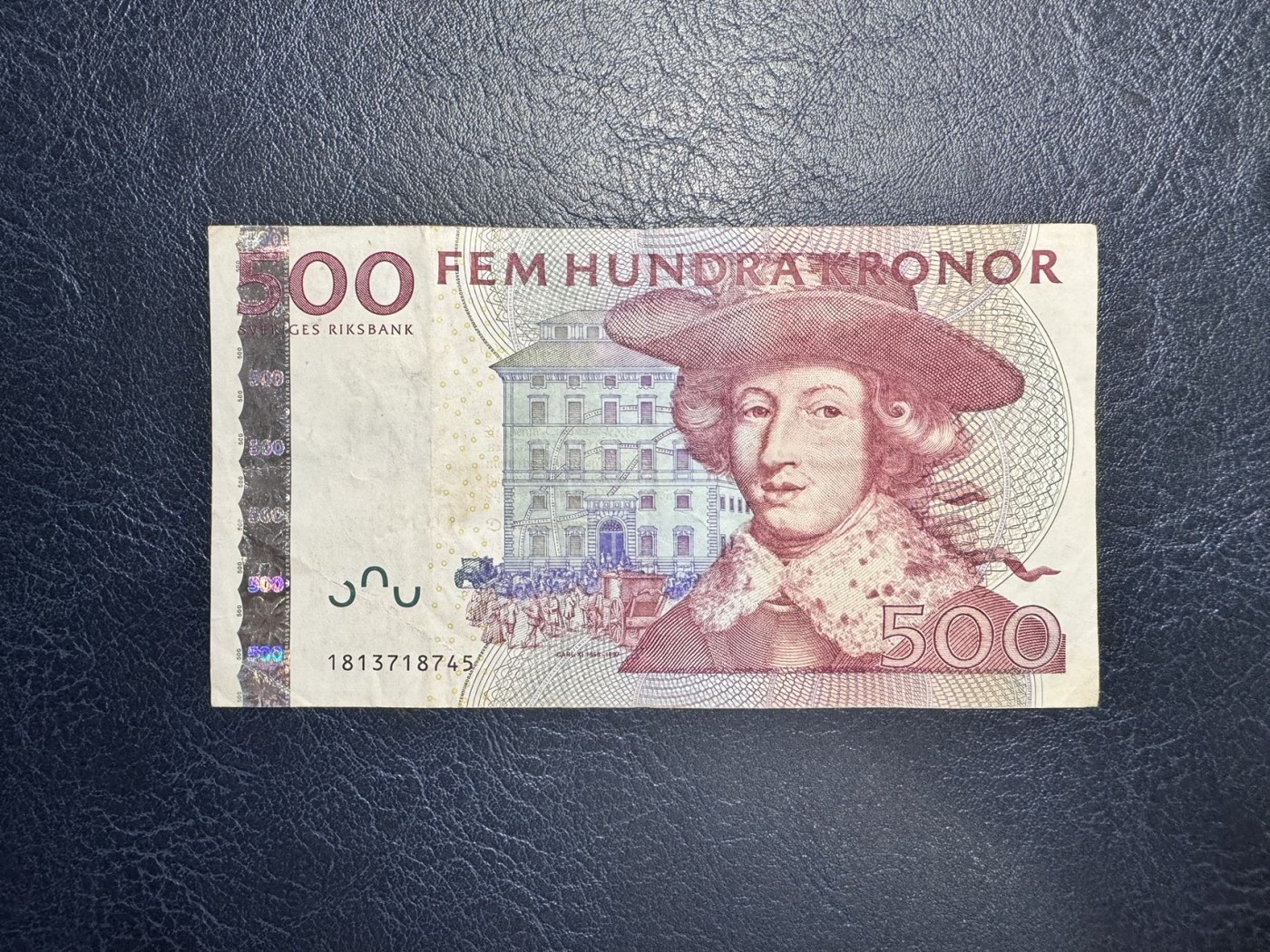 收藏联盟Quantum Auction 第338期拍卖  瑞典2011年500克朗 非全新 品相如图