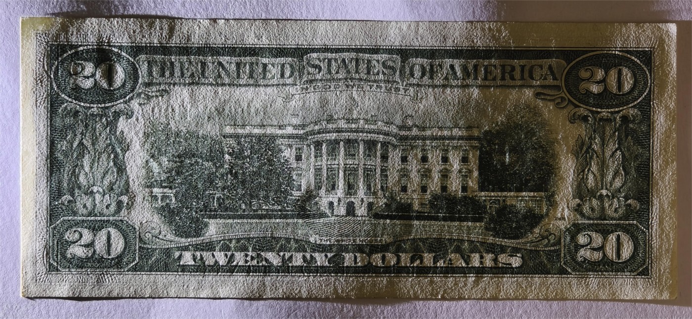 紫瑗钱币——第339期拍卖——纸币场 美国 1985年 G版 无序列 安德鲁·杰克逊 20美元 小头版 UNC