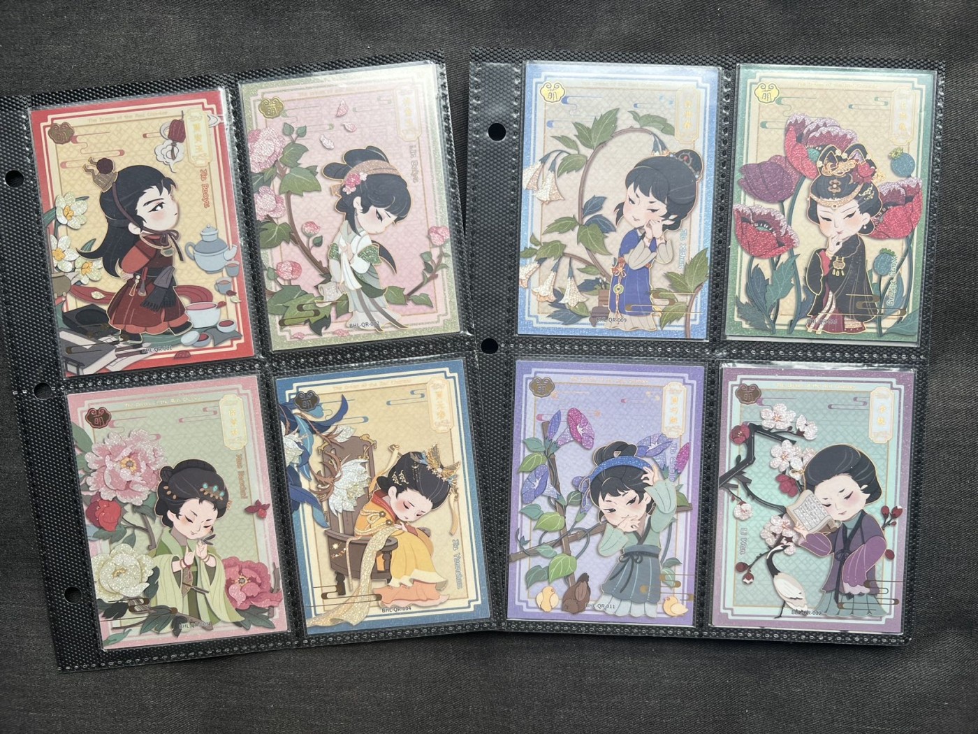 【随心卡拍】收藏卡拍卖【第16期】 戴敦邦红楼 Q版卡 13张 一套