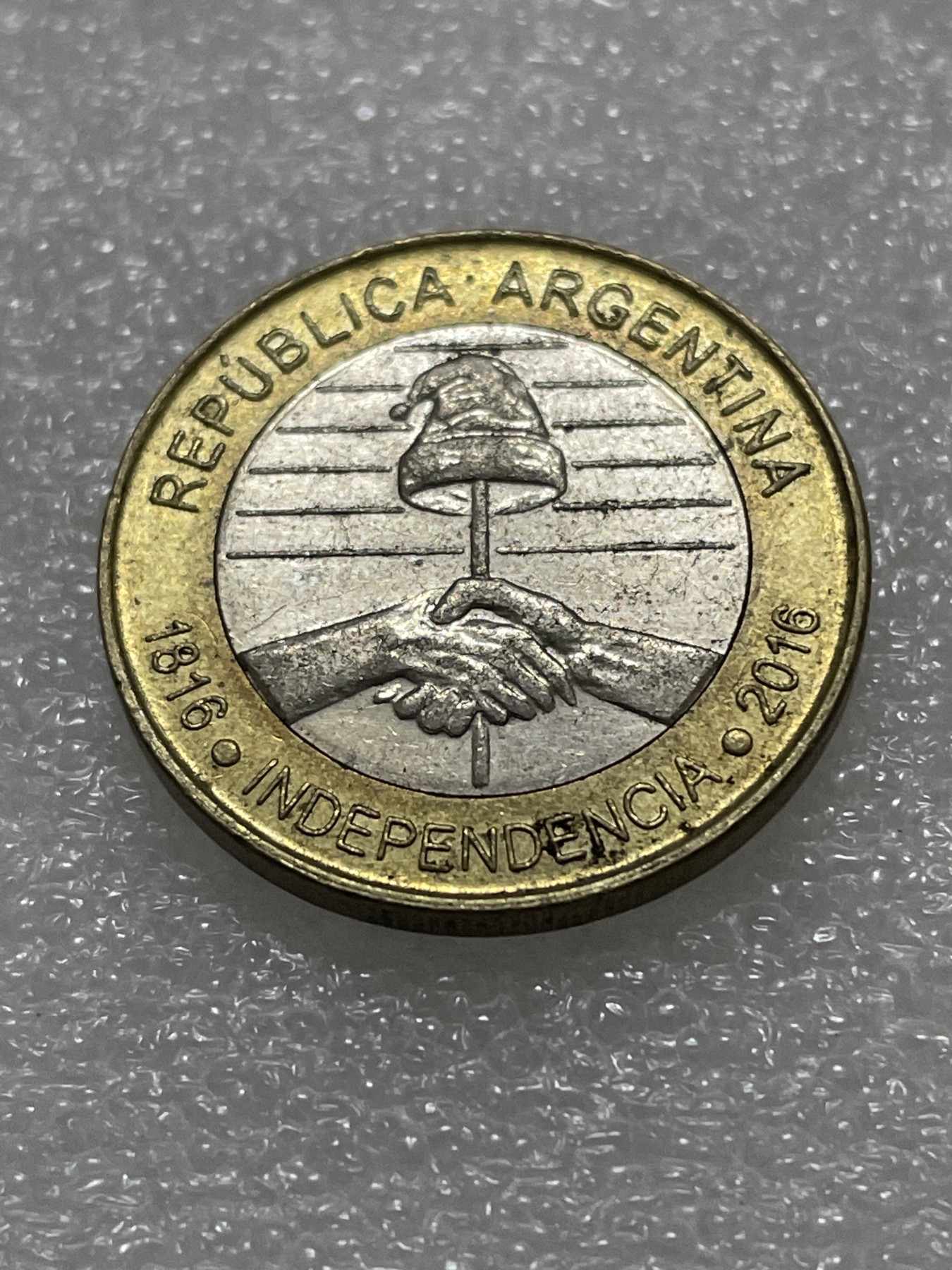 神仙姐姐散币好品专场第三十期（无佣金满邮自动发出 2016 年阿根廷 200 周年纪念币 2 比索