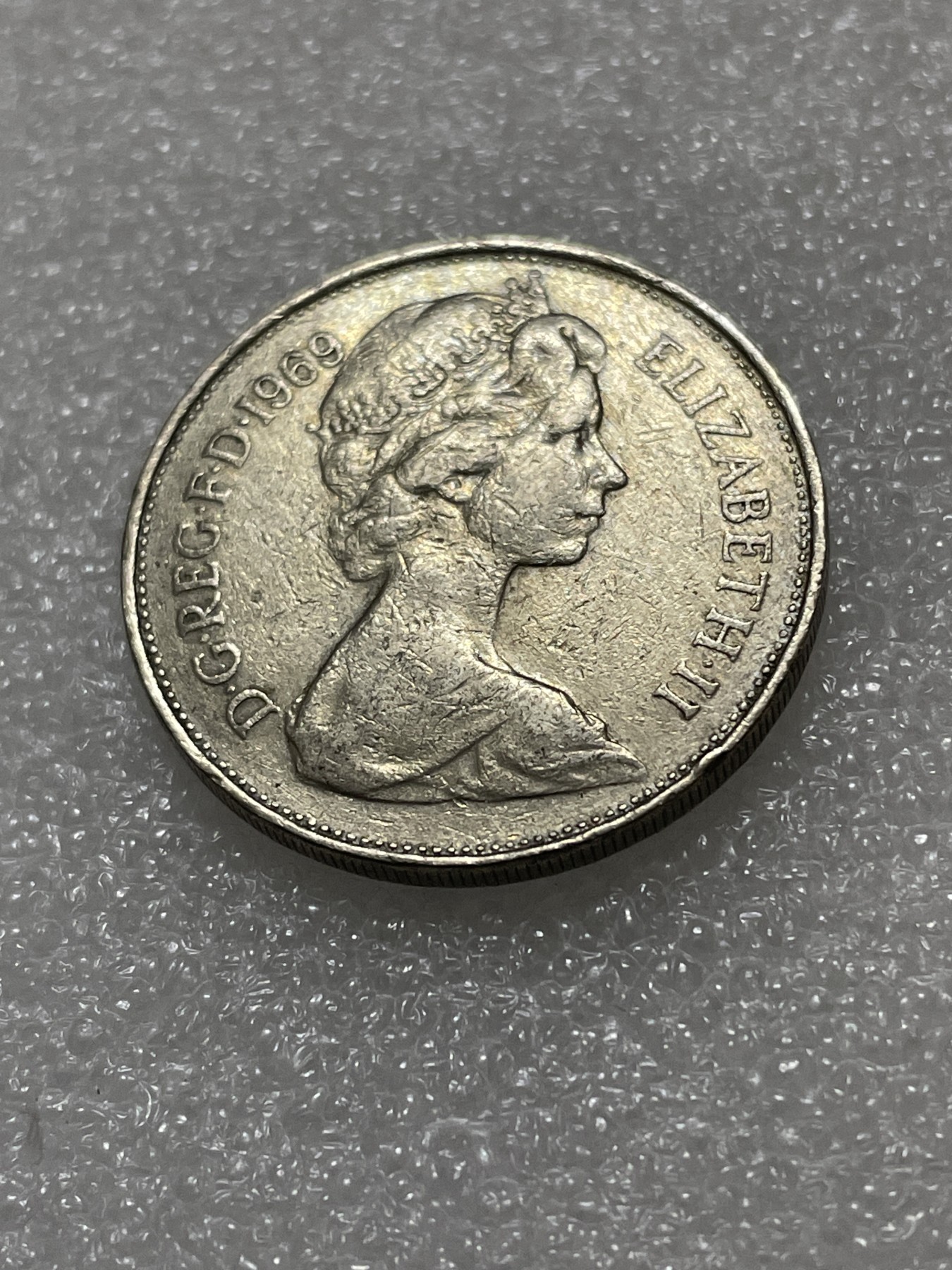 神仙姐姐散币好品专场第三十期（无佣金满邮自动发出 1969 年英国 10 便士