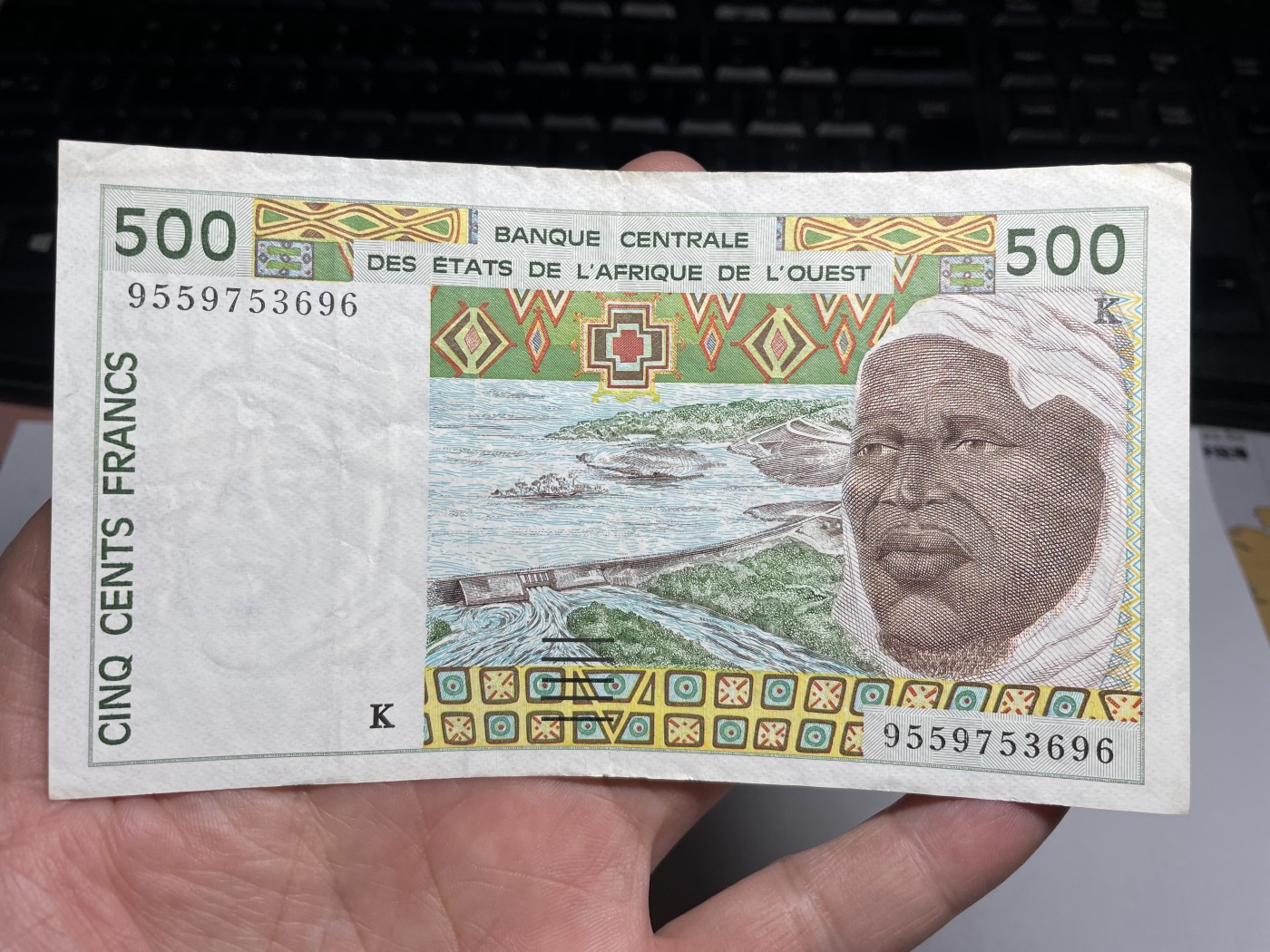 2024年集古藏今外币拍卖第四期-第9场—（总第39拍） 好品西非500法郎