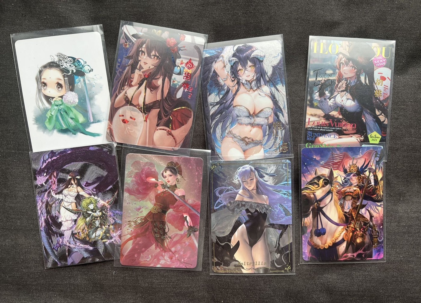 【随心卡拍】收藏卡拍卖【第16期】 自制卡 各种美女卡 8张