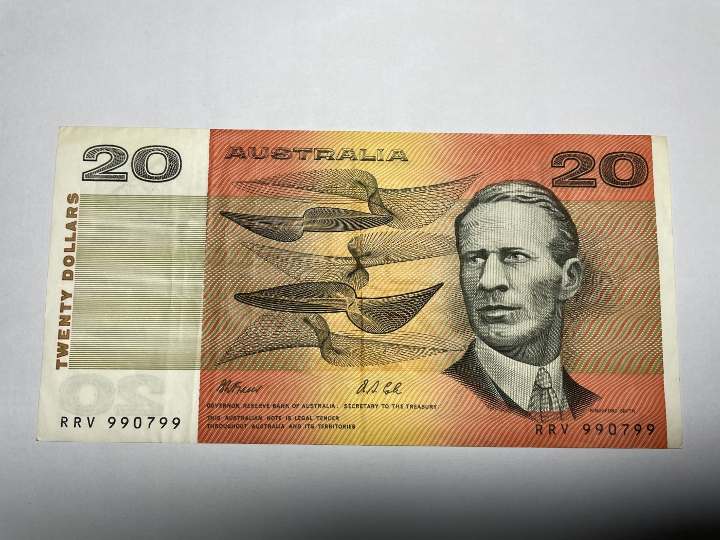 2024年集古藏今外币拍卖第四期-第9场—（总第39拍） 澳大利亚20元