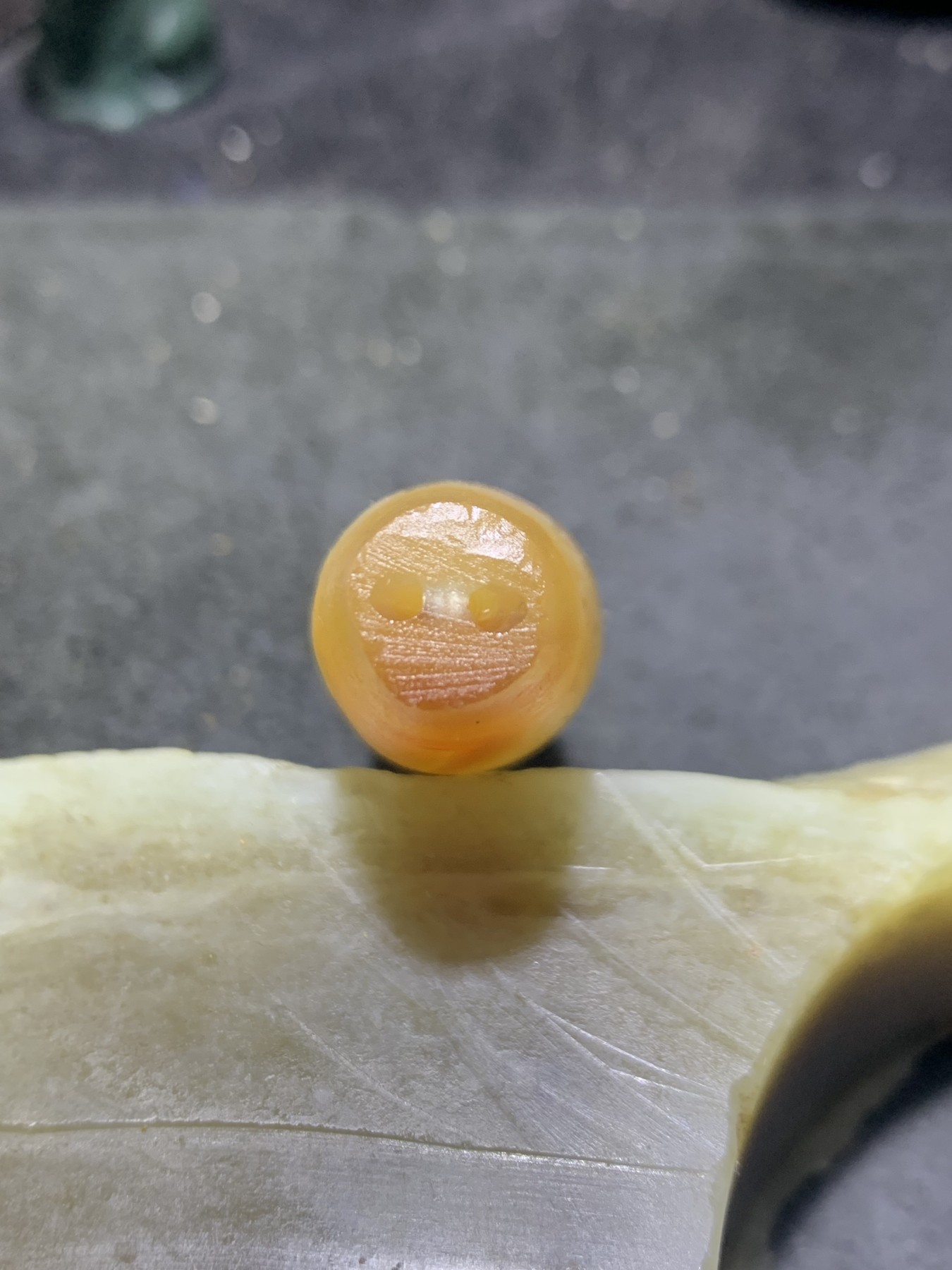 精美亚光高玉化巴西玛瑙手工俏色巧雕雄鸡吊坠（把件）一个！