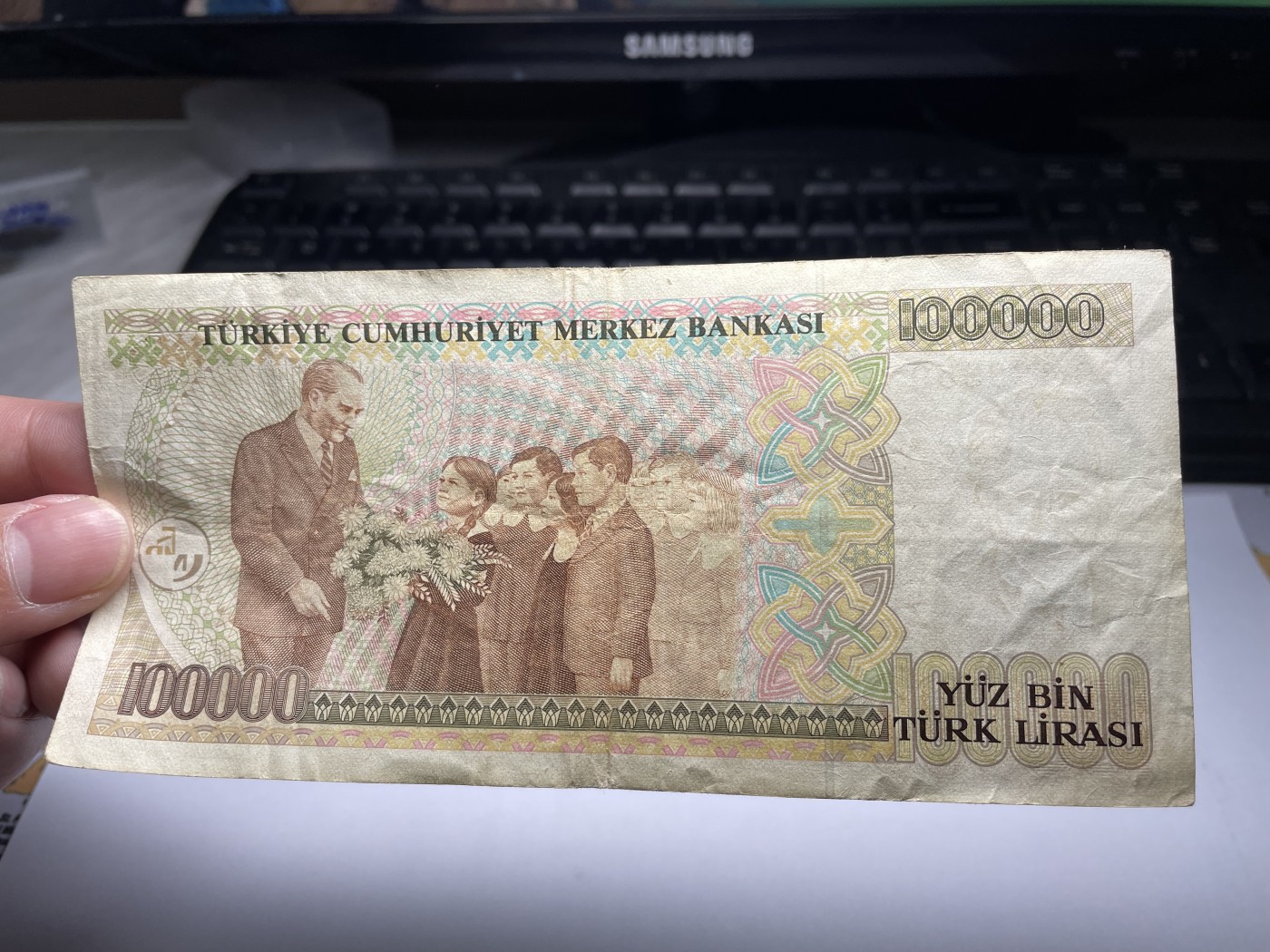 2024年集古藏今外币拍卖第四期-第9场—（总第39拍） 土耳其100000里拉