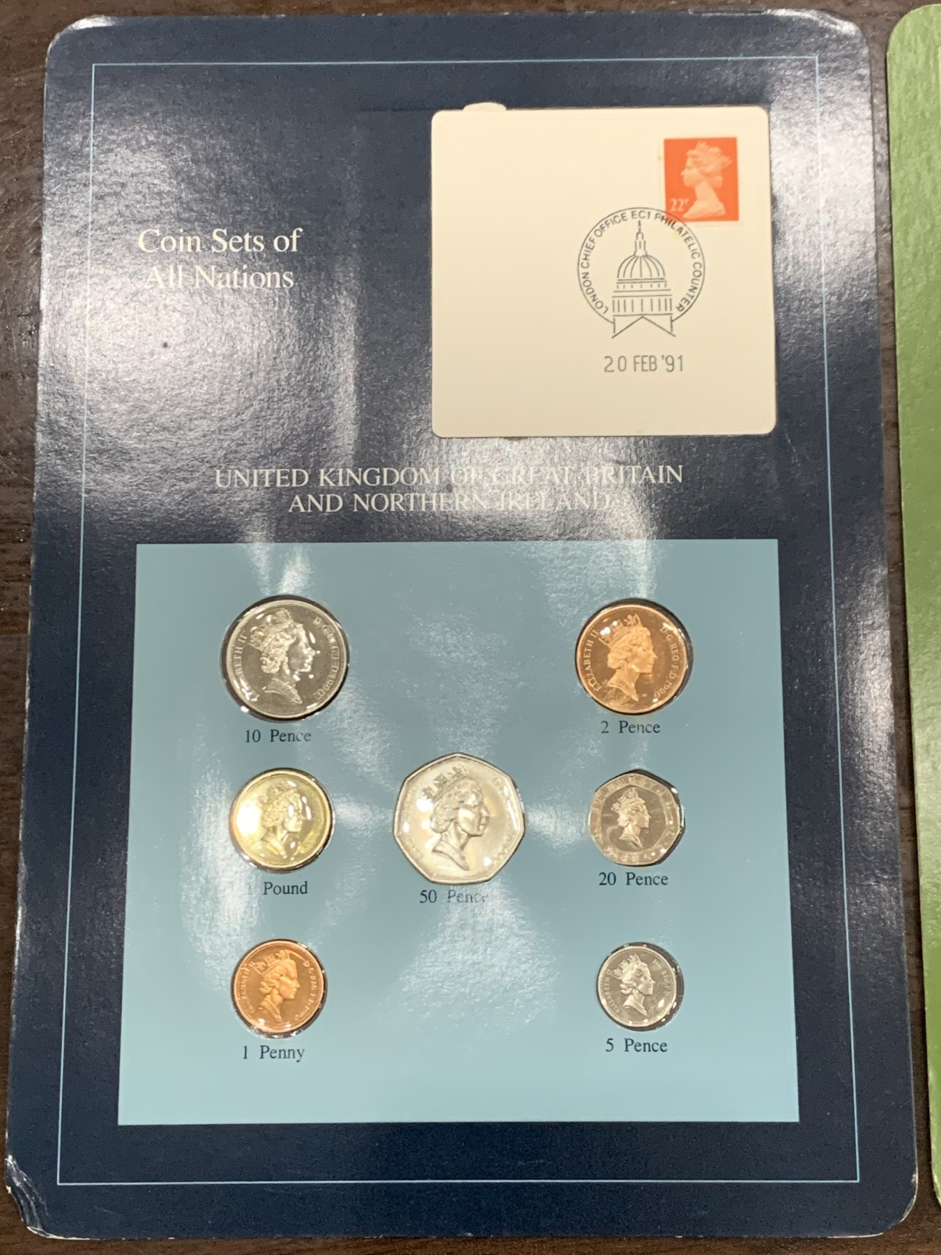 《竞宝斋》第259场-周日，周一 2场连拍 (全场包邮) 硬币套装两组 新西兰+英国