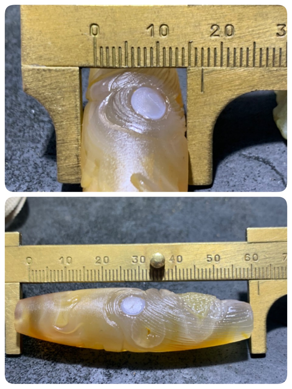 精美亚光高玉化巴西玛瑙手工俏色巧雕雄鸡吊坠（把件）一个！