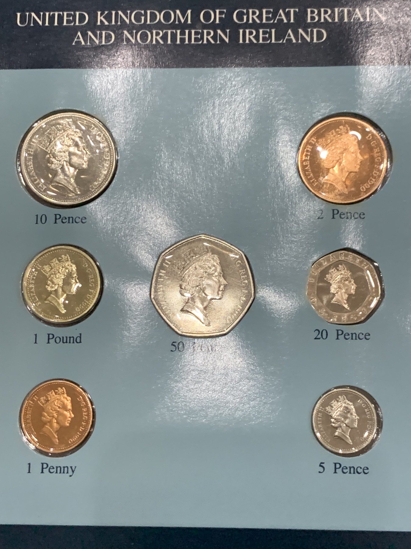 《竞宝斋》第259场-周日，周一 2场连拍 (全场包邮) 硬币套装两组 新西兰+英国