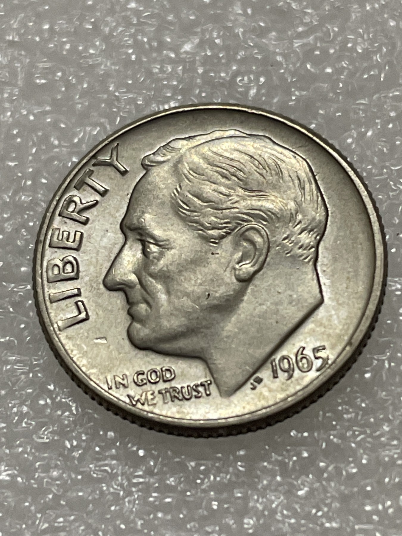 神仙姐姐散币好品专场第三十期（无佣金满邮自动发出 1965 年美国 10 美分