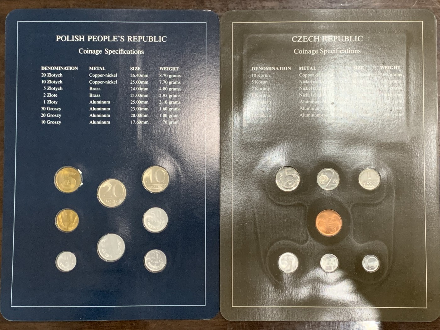 《竞宝斋》第259场-周日，周一 2场连拍 (全场包邮) 7本一起 富兰克林 中欧七国 波兰+捷克+斯洛伐克+捷克斯洛伐克+匈牙利+奥地利+瑞士 图片为准 细节见图