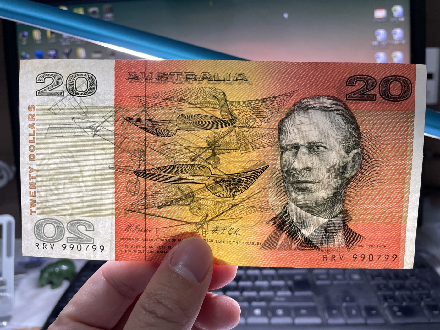 2024年集古藏今外币拍卖第四期-第9场—（总第39拍） 澳大利亚20元