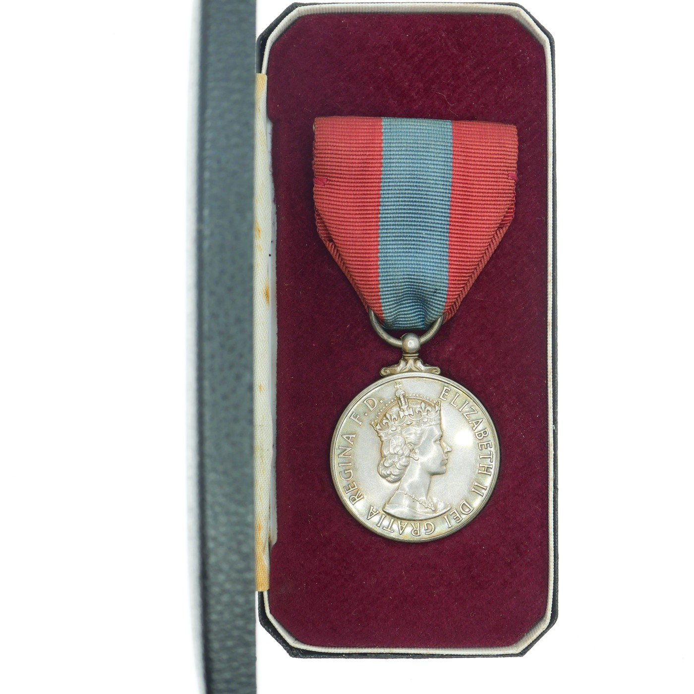 勋章奖章交易所4月20日拍卖 英国帝国服务奖章，伊二版，银质，授予赫伯特德梅尔