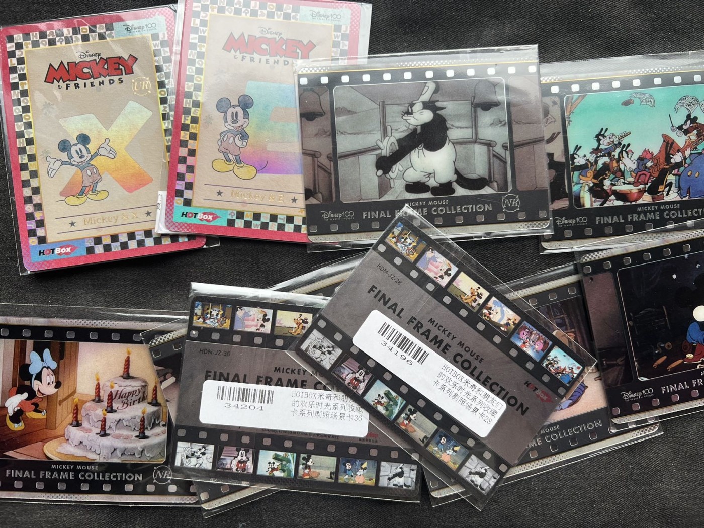 【随心卡拍】收藏卡拍卖【第16期】 卡卡沃 迪斯尼 米奇卡 10张