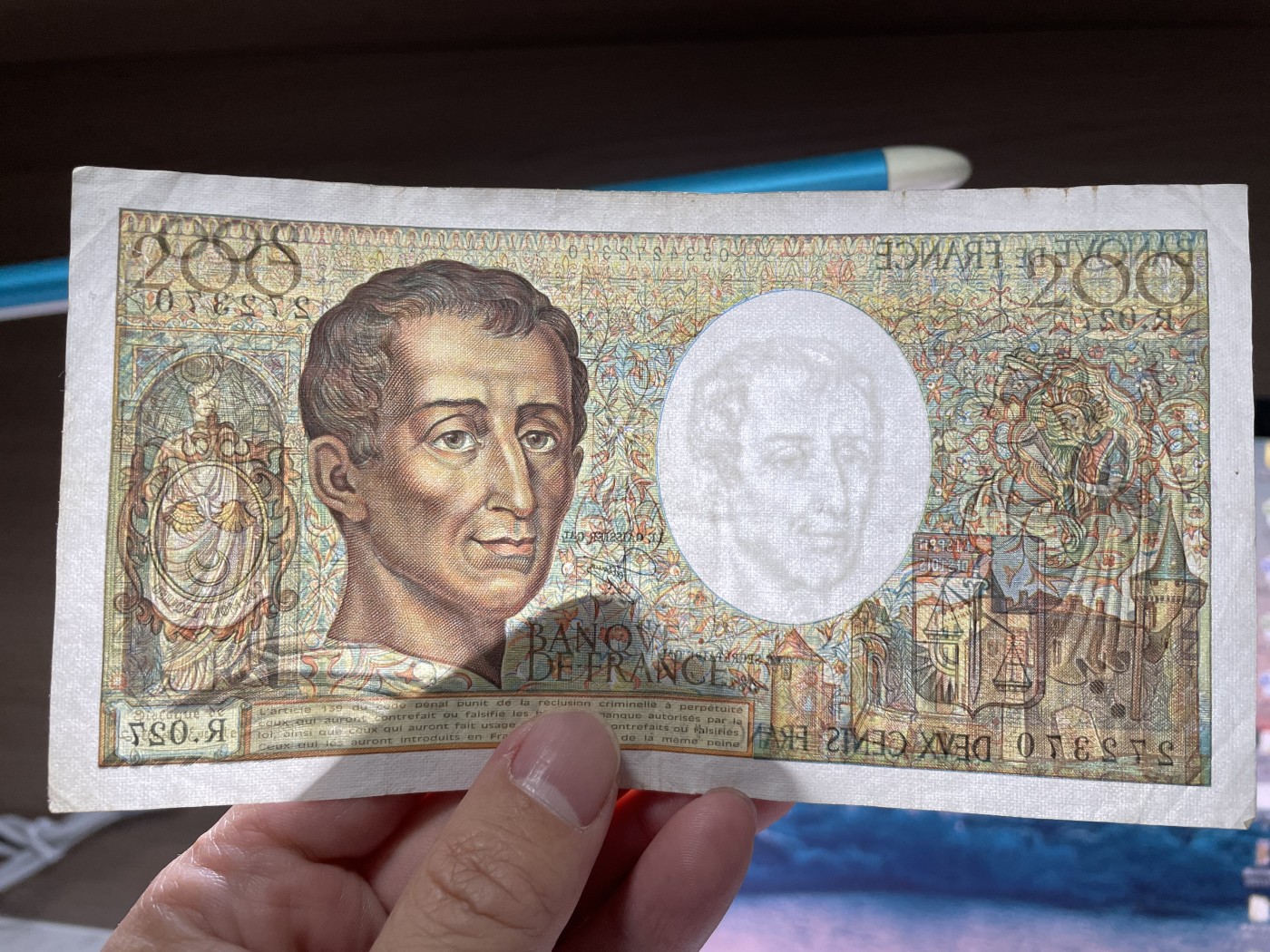 2024年集古藏今外币拍卖第四期-第9场—（总第39拍） 1985年法国200法郎