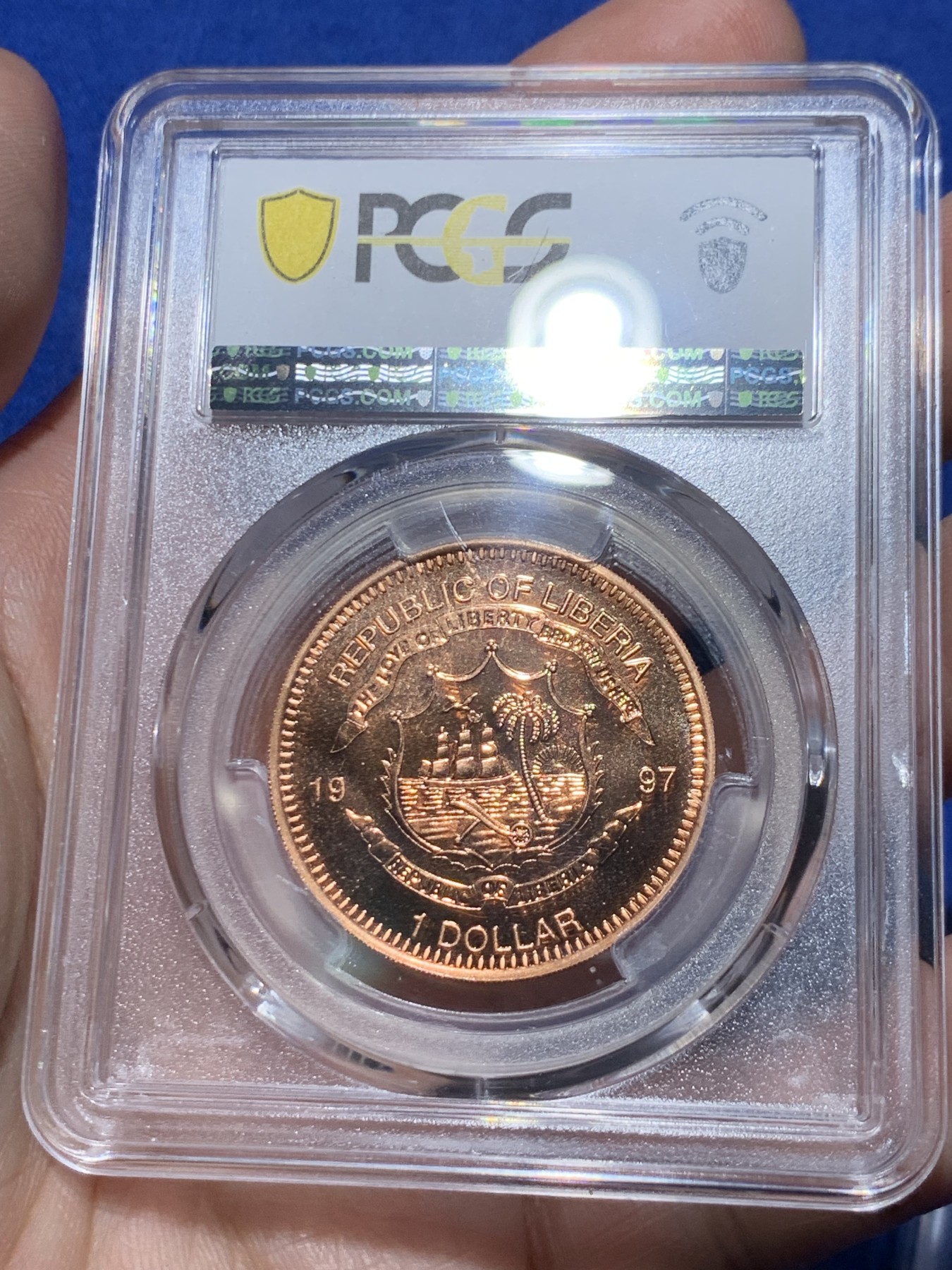 《竞宝斋》第259场-周日，周一 2场连拍 (全场包邮) 3枚一组 PCGS 68/69DCAM 伟人邓小平1997年铜镍银精制全套纪念币