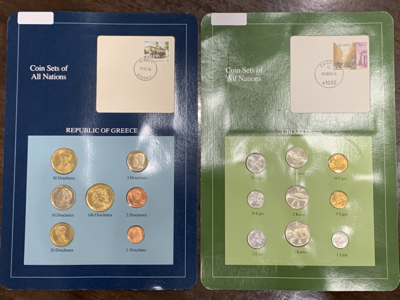 《竞宝斋》第259场-周日，周一 2场连拍 (全场包邮) 11本一起 富兰克林 南欧十一国 西班牙+葡萄牙+意大利+圣马力诺+马耳他+斯洛文尼亚+克罗地亚+北马其顿+罗马尼亚+保加利亚+希腊 图片为准 细节见图