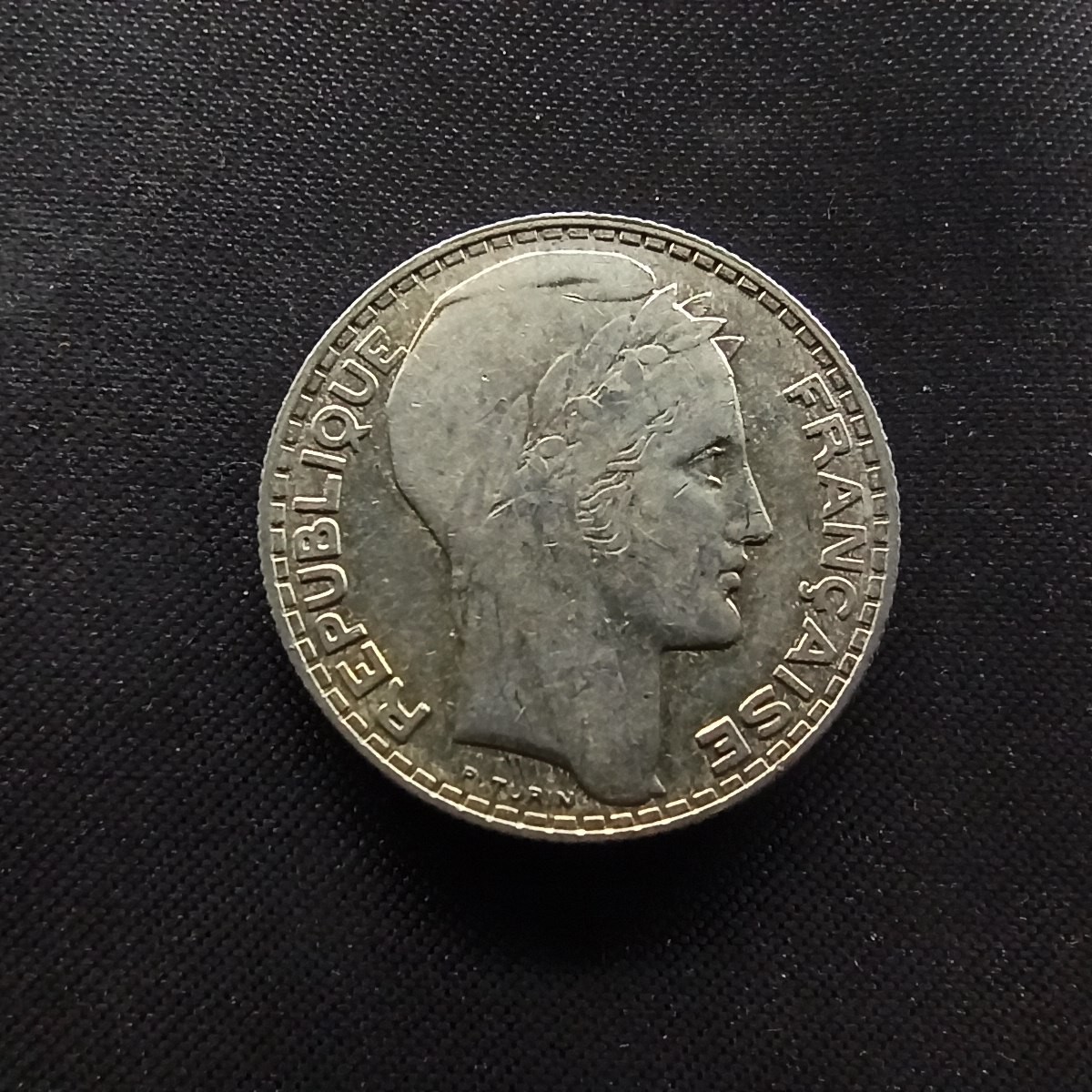 邮泉阁限时拍卖第二场 法国硬币专场 法国1934年0.680银币10克