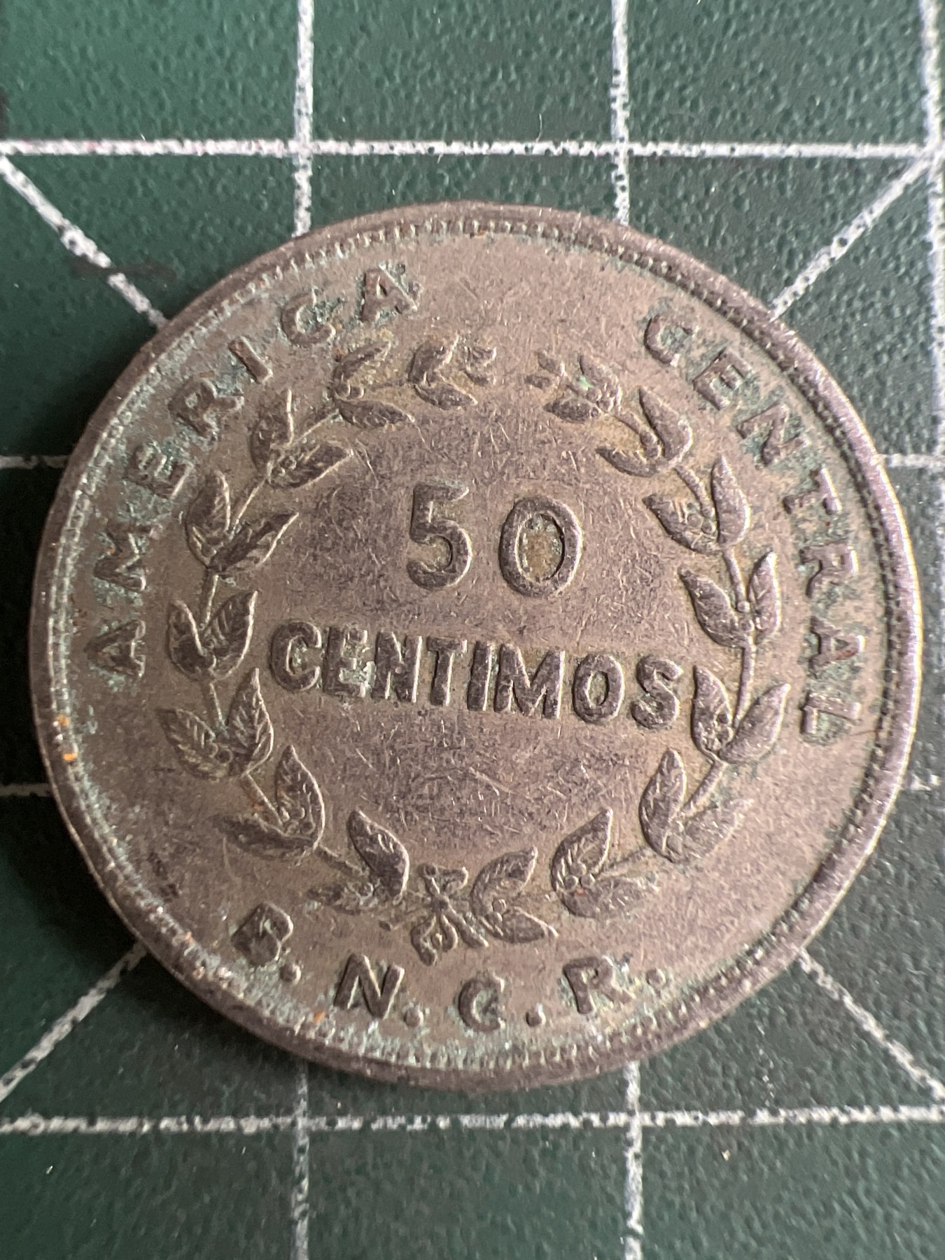 第574期 硬币专场 （无押金，捡漏，全场50包邮，偏远地区除外，接收代拍业务） 哥斯达黎加50分 1948年