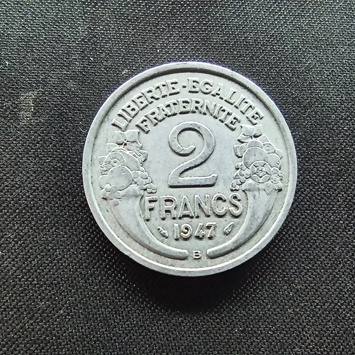 邮泉阁限时拍卖第二场 法国硬币专场 法国1947年2法郎B版