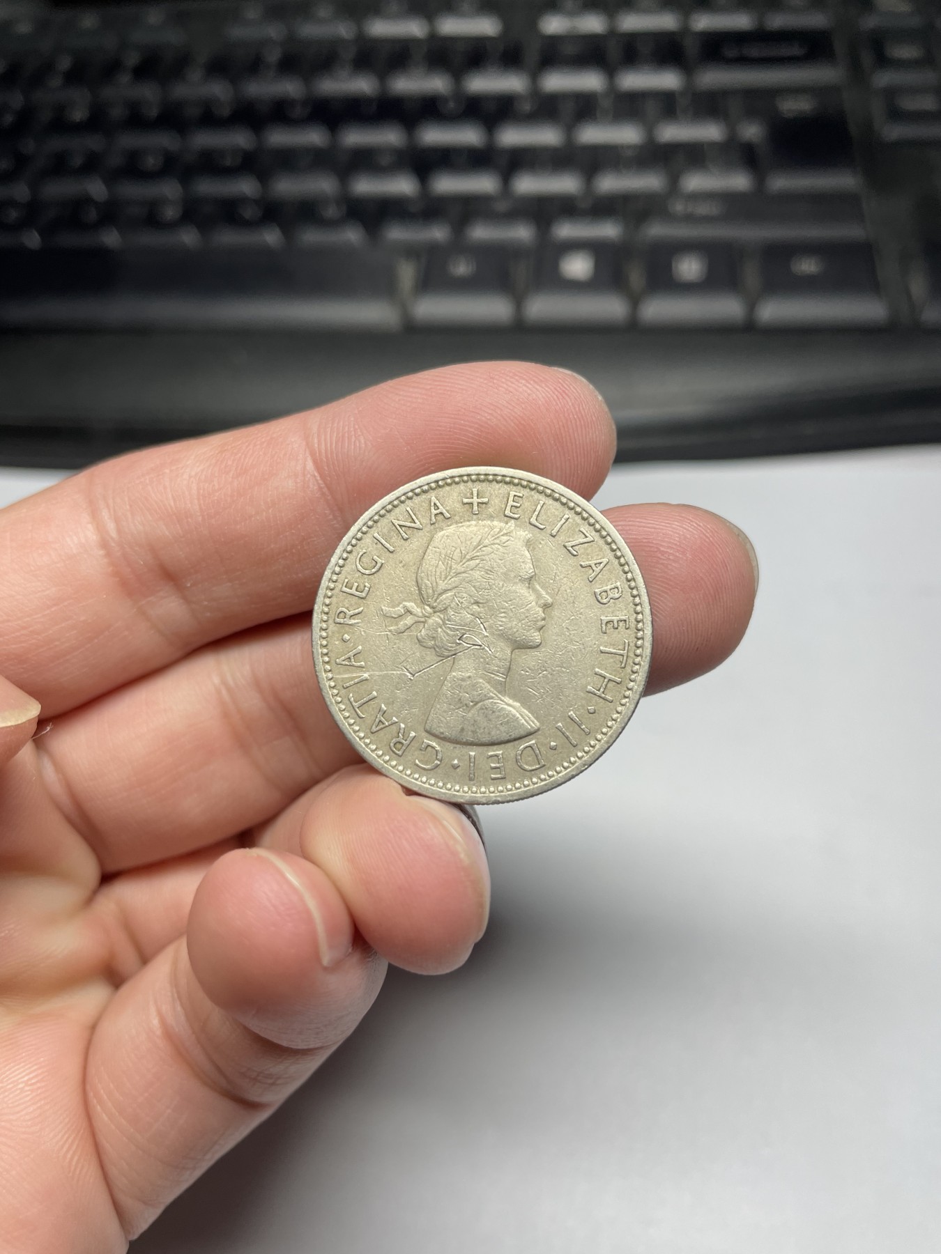 2024年集古藏今外币拍卖第四期-第10场—（总第40拍-本期拍完结算发货） 1965年英国2先令