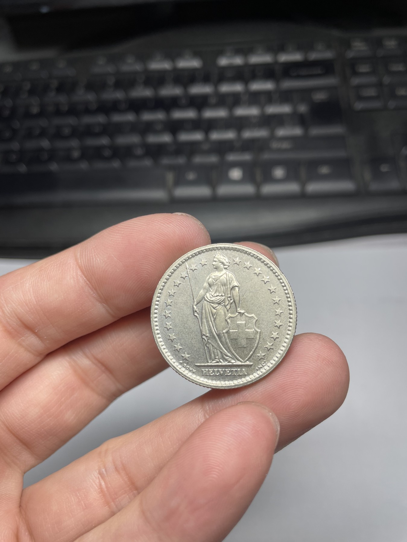 2024年集古藏今外币拍卖第四期-第10场—（总第40拍-本期拍完结算发货） 1980年瑞士2法郎