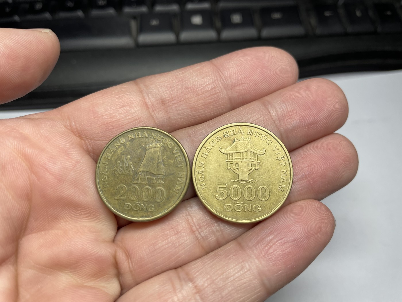 2024年集古藏今外币拍卖第四期-第10场—（总第40拍-本期拍完结算发货） 越南2000、5000盾