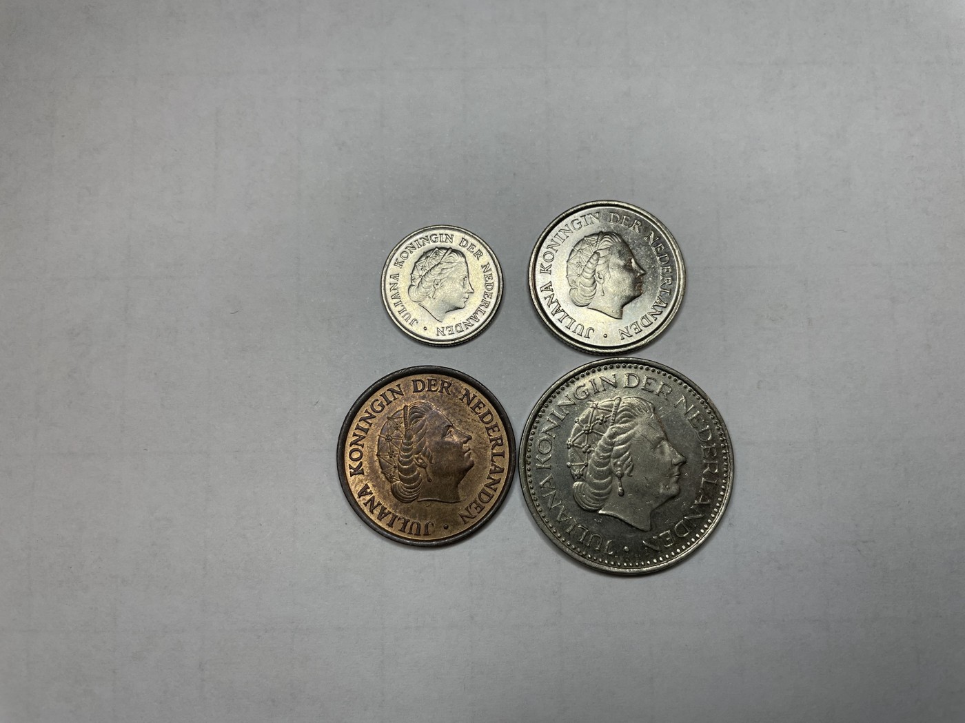 2024年集古藏今外币拍卖第四期-第10场—（总第40拍-本期拍完结算发货） 荷兰各面值四枚