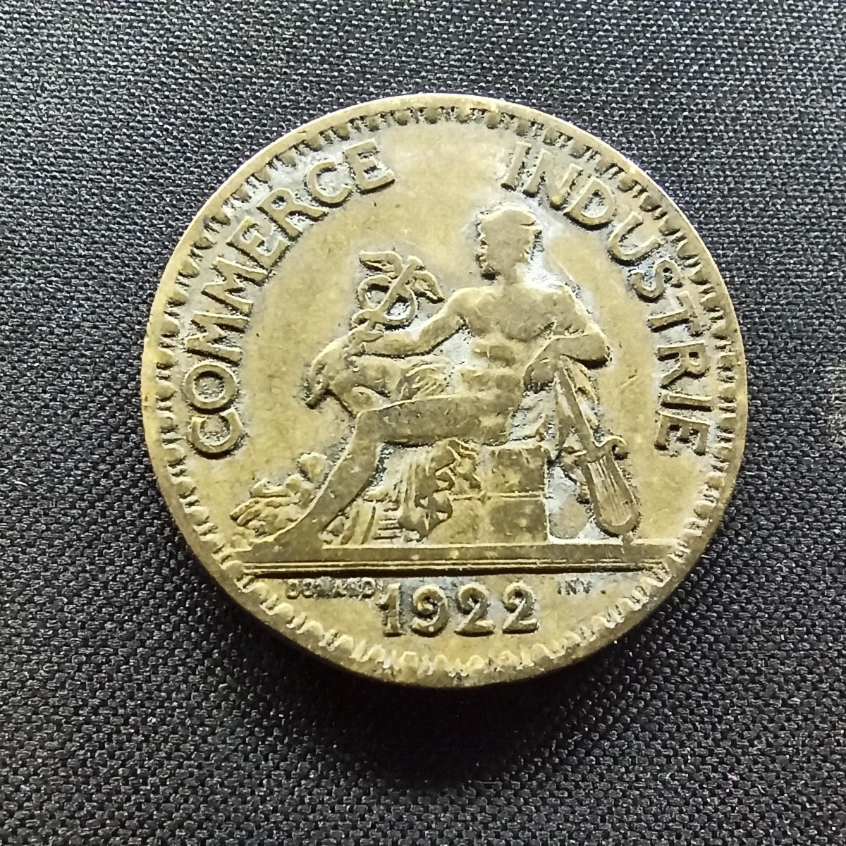 邮泉阁限时拍卖第二场 法国硬币专场 法国1922年2法郎